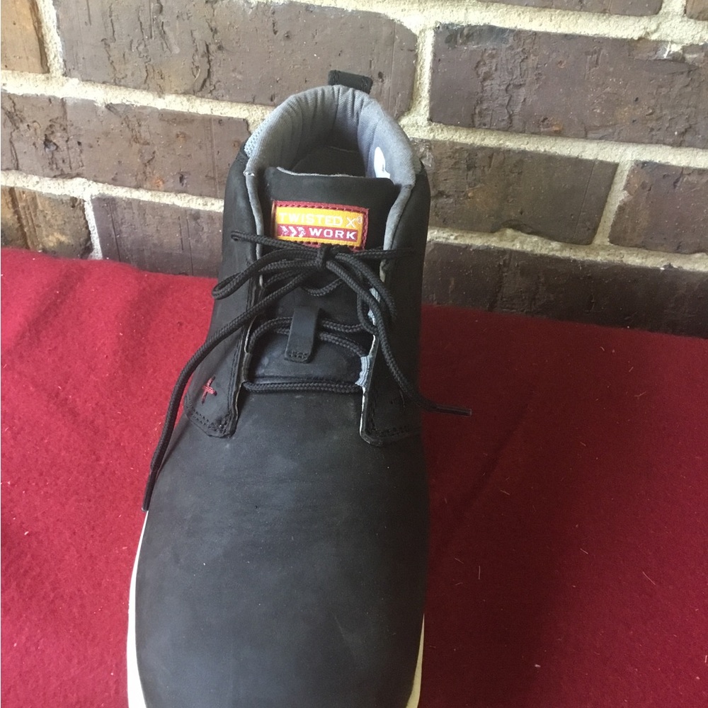 Twisted Black Work Chukka Boots